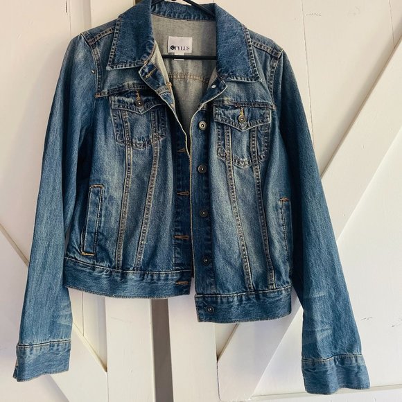 STYLUS Womans jean jacket Jackets & Blazers - Stylus womans jean jacket